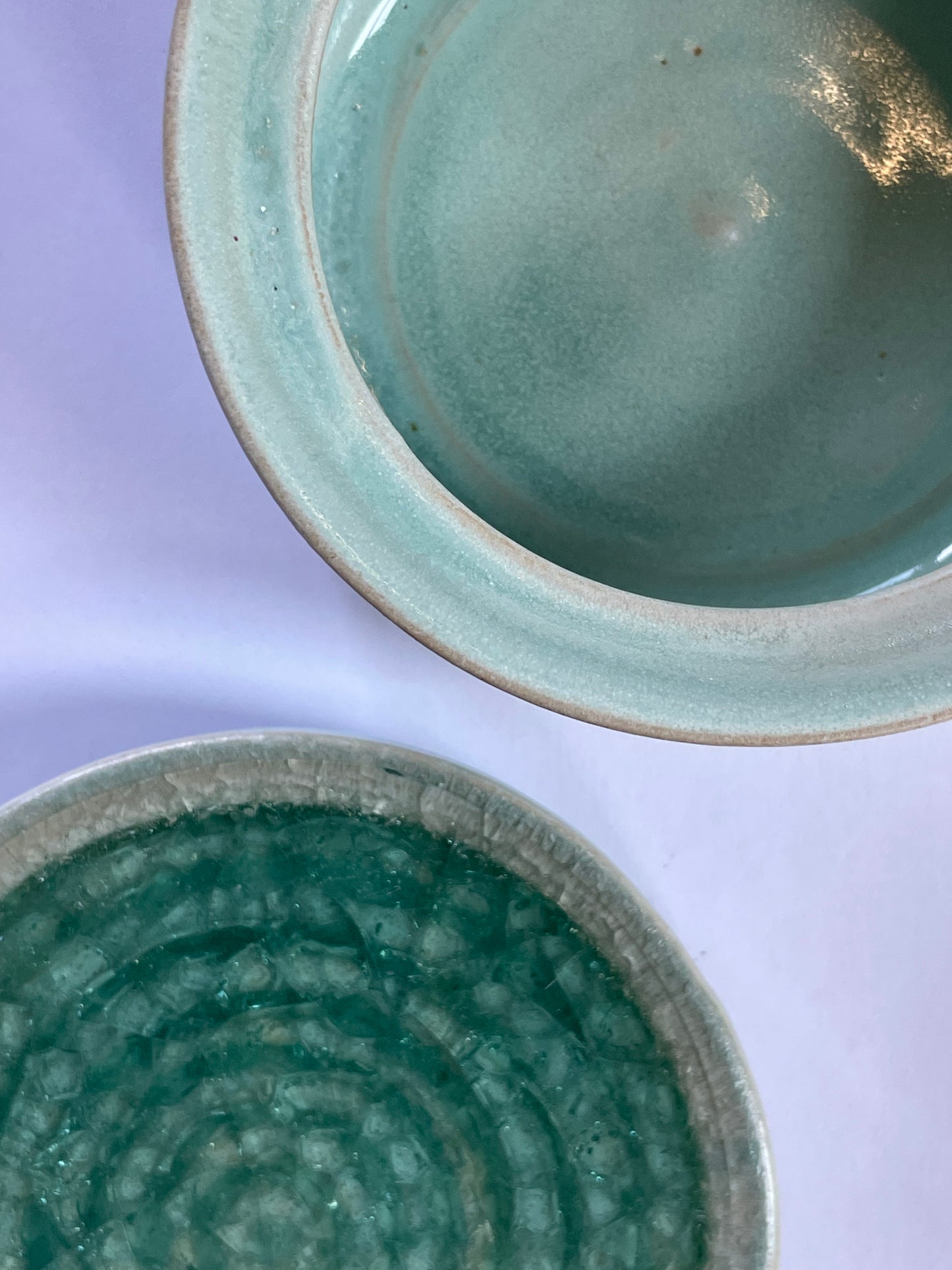 boîte en céramique – vert eau