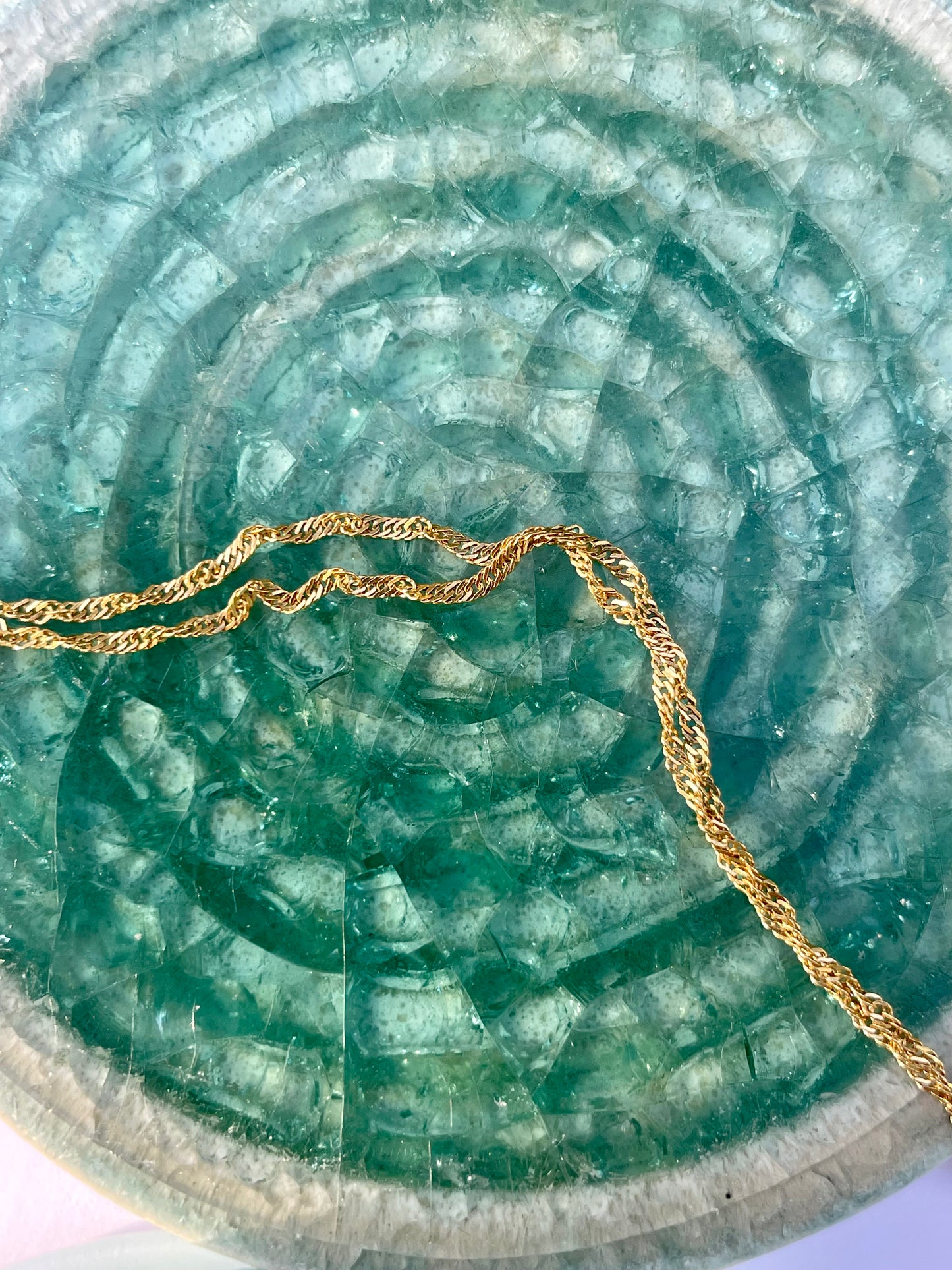 boîte en céramique – vert eau