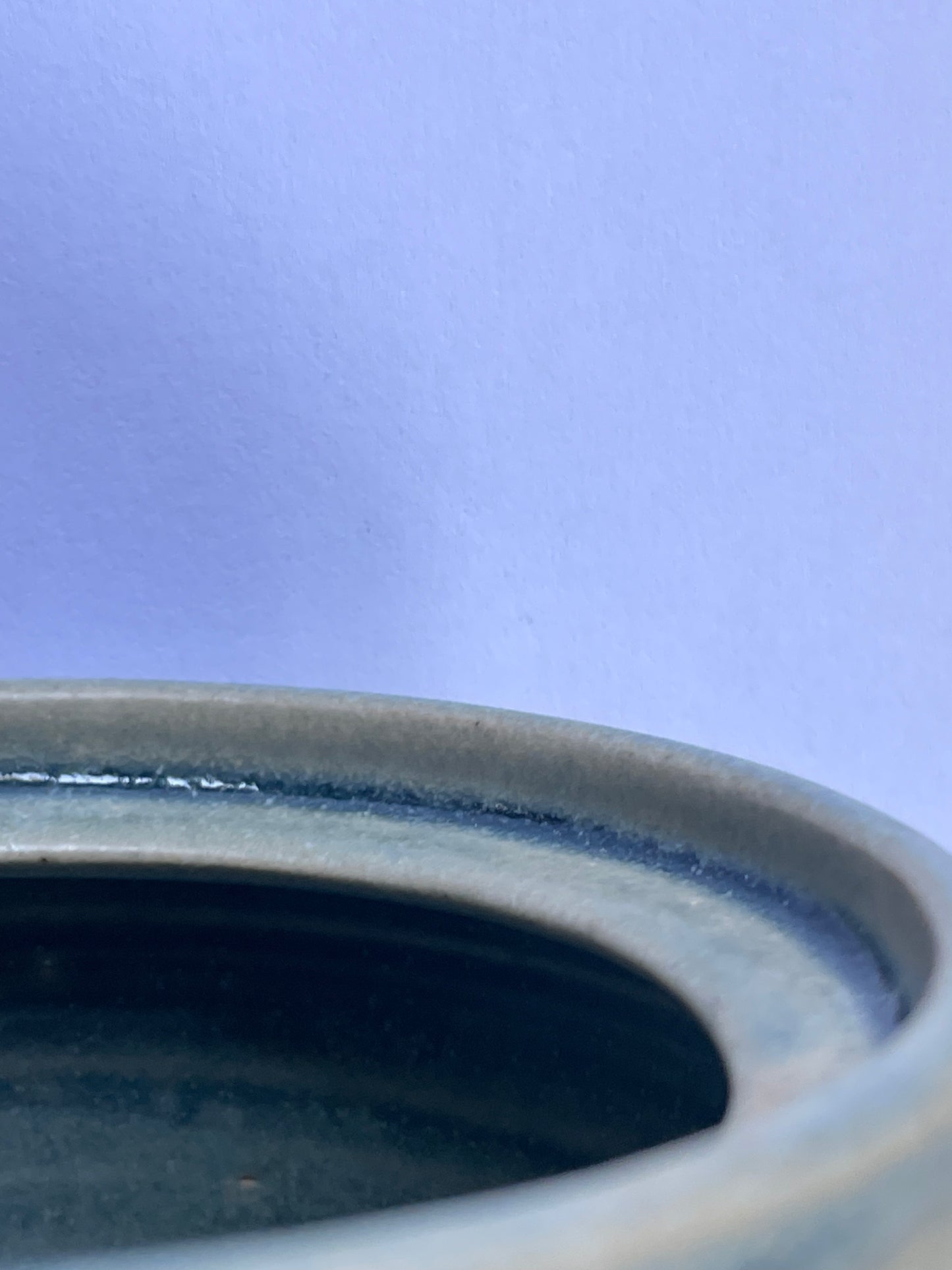 boîte en céramique - bleu Bali